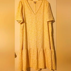 A New Day Dress sz. XXL Yellow‎ Summer Lightweight